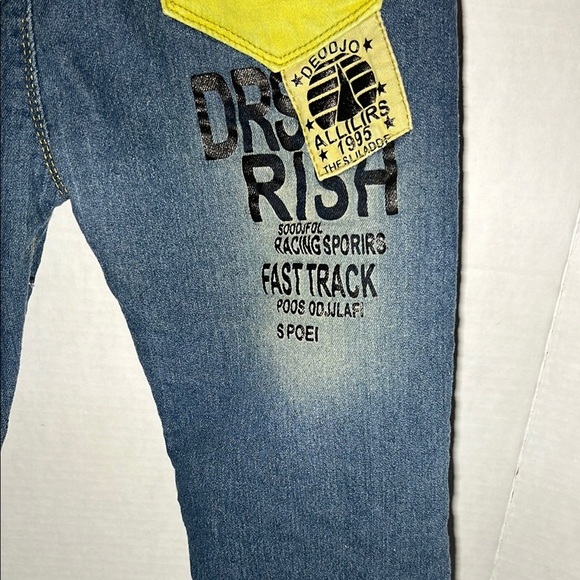 Blue Classic Jeans with Natural Fading - Picture 5 of 11